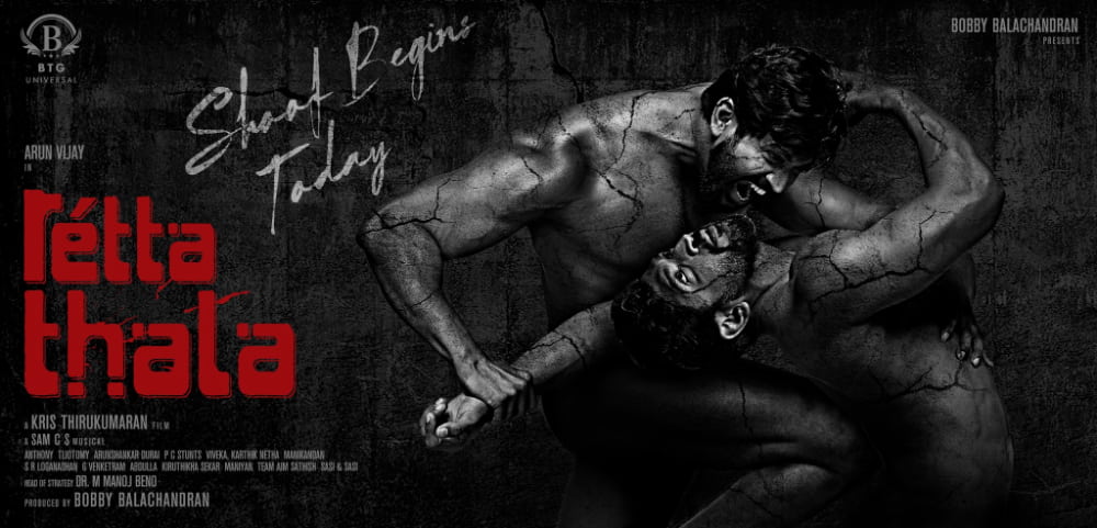 Arun Vijay Starts Filming 'Retta Thala'