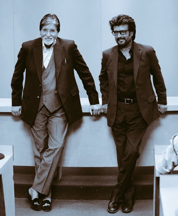 Amitabh Bachchan starts filming for Rajinikanth movie "Vettaiyan".