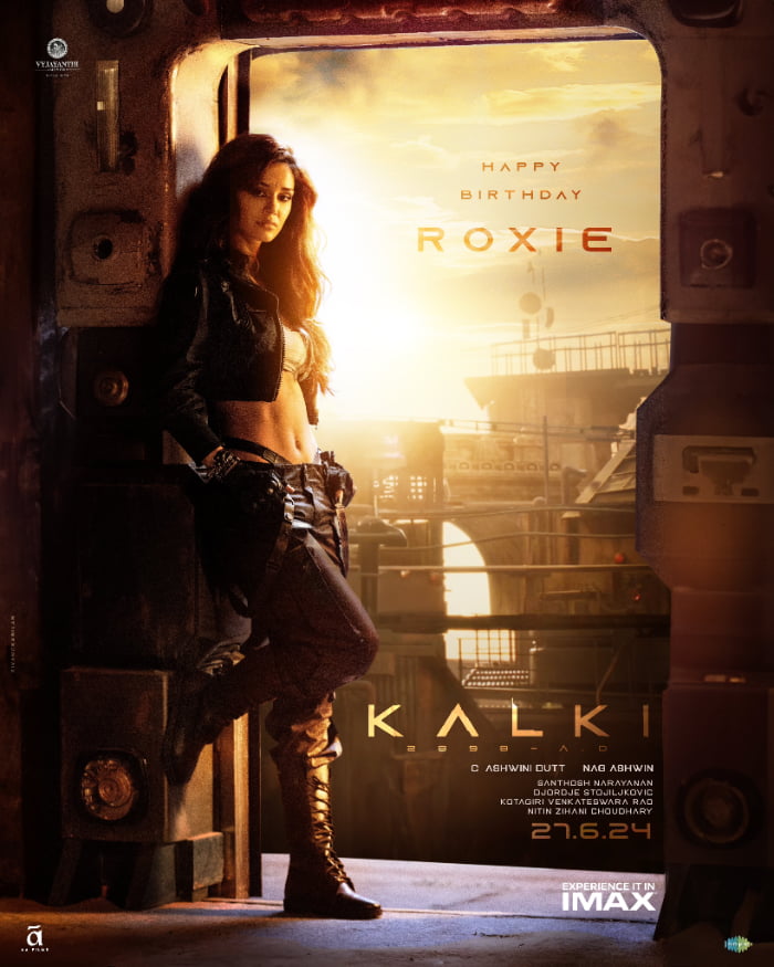 Disha Patani Character Poster from Kalki 2898 AD Revealed