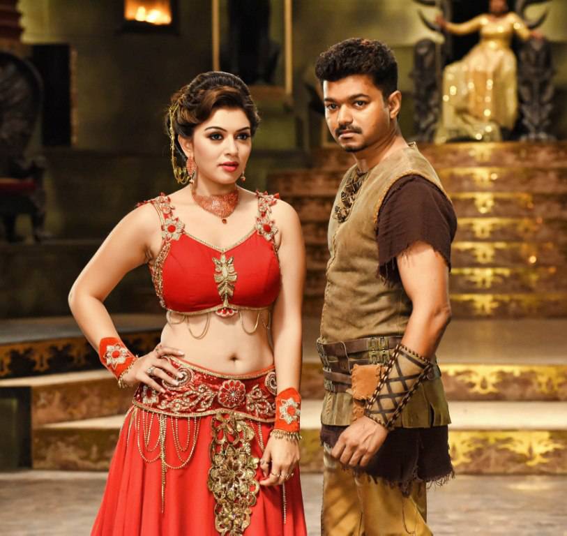 Hansika and Vijay Stills from Puli