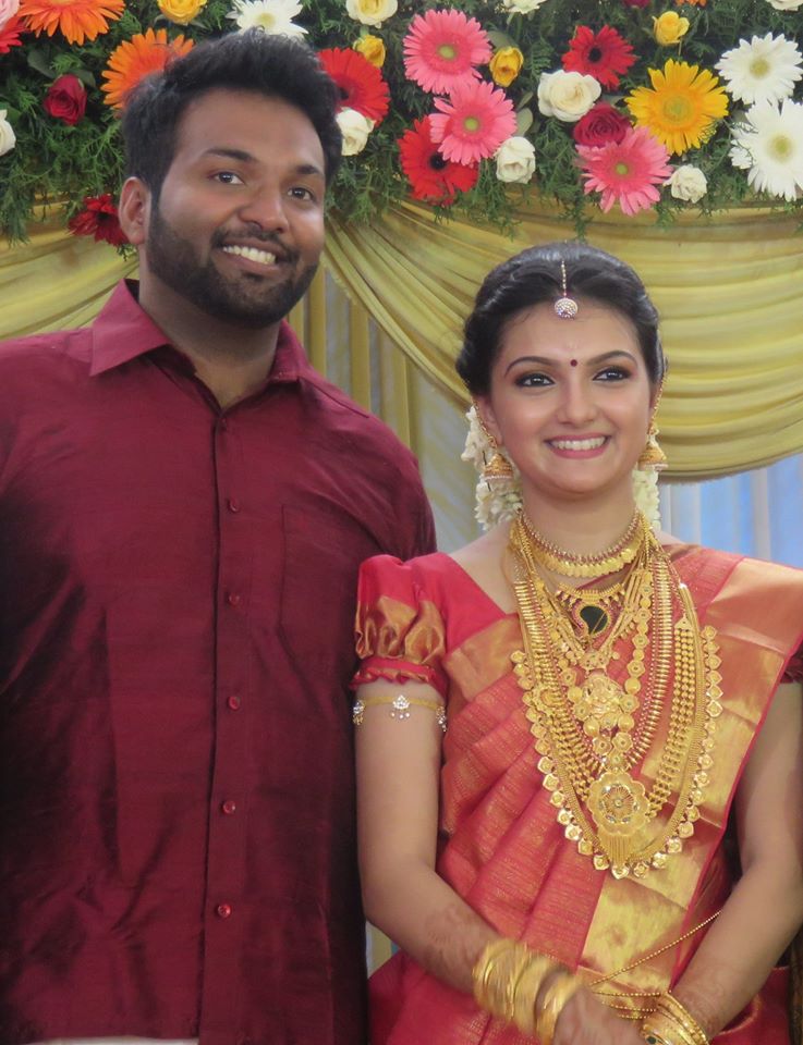 Saranya Mohan rings her wedding bells