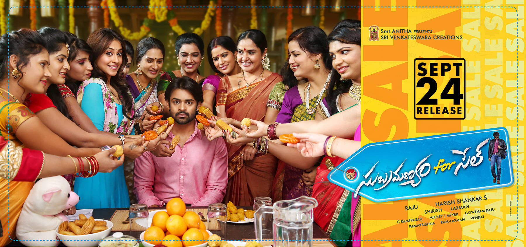 Subramanyam For Sale Movie First Look Posters