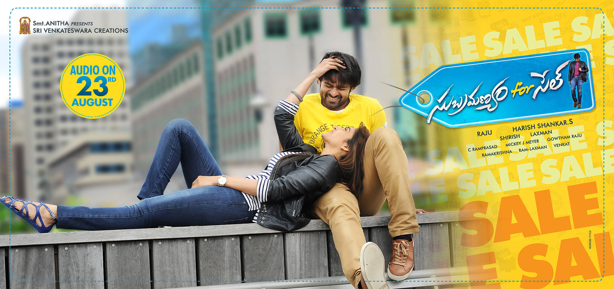 Subramanyam For Sale Movie First Look Posters