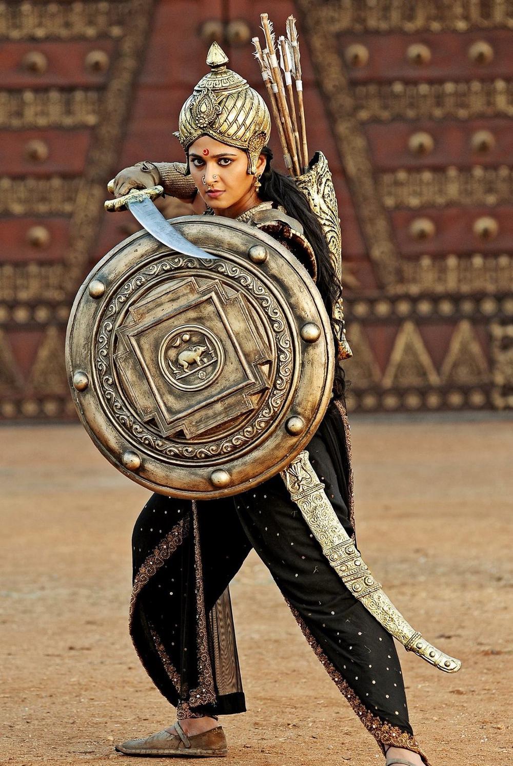 Actress Anushka Shetty Stills from Rudramadevi 