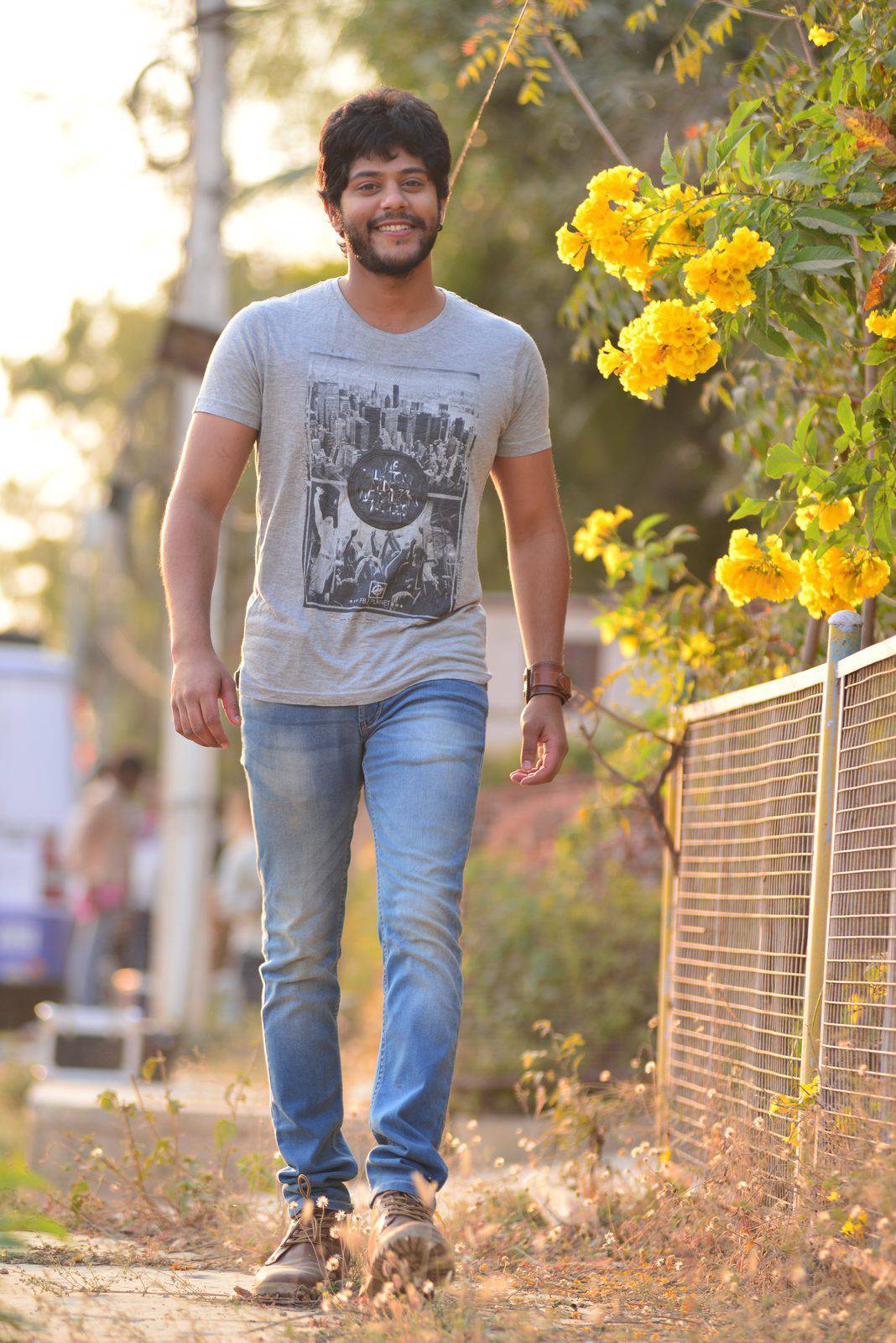 Actor Tejus Stills from Ketugadu Movie