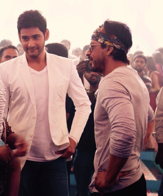 Shah Rukh Khan meets Mahesh babu