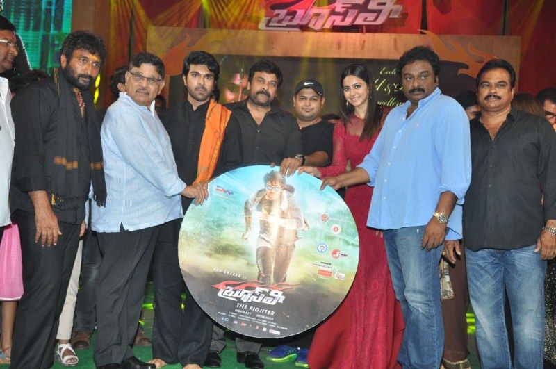 Chiranjeevi launches Ram Charan’s Bruce Lee audio