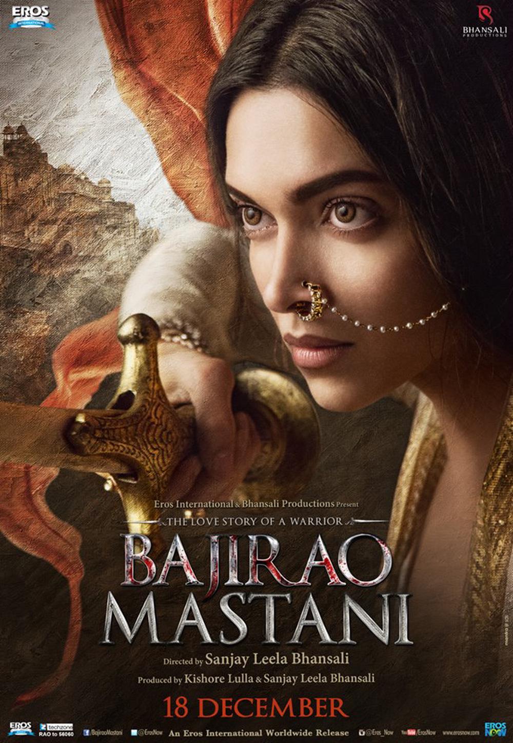 Bajirao Mastani Hindi movie posters