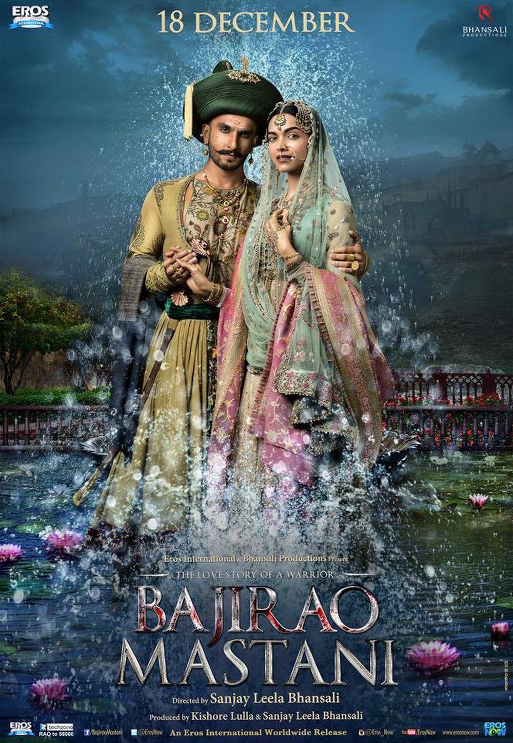Bajirao Mastani Hindi movie posters