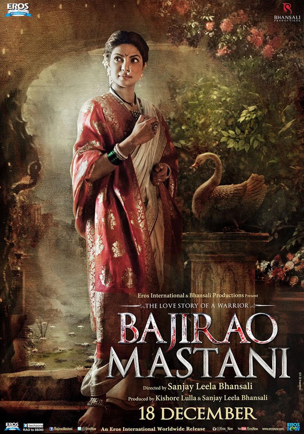 Bajirao Mastani Hindi movie posters | Ranveer Singh, Deepika Padukone, Priyanka Chopra