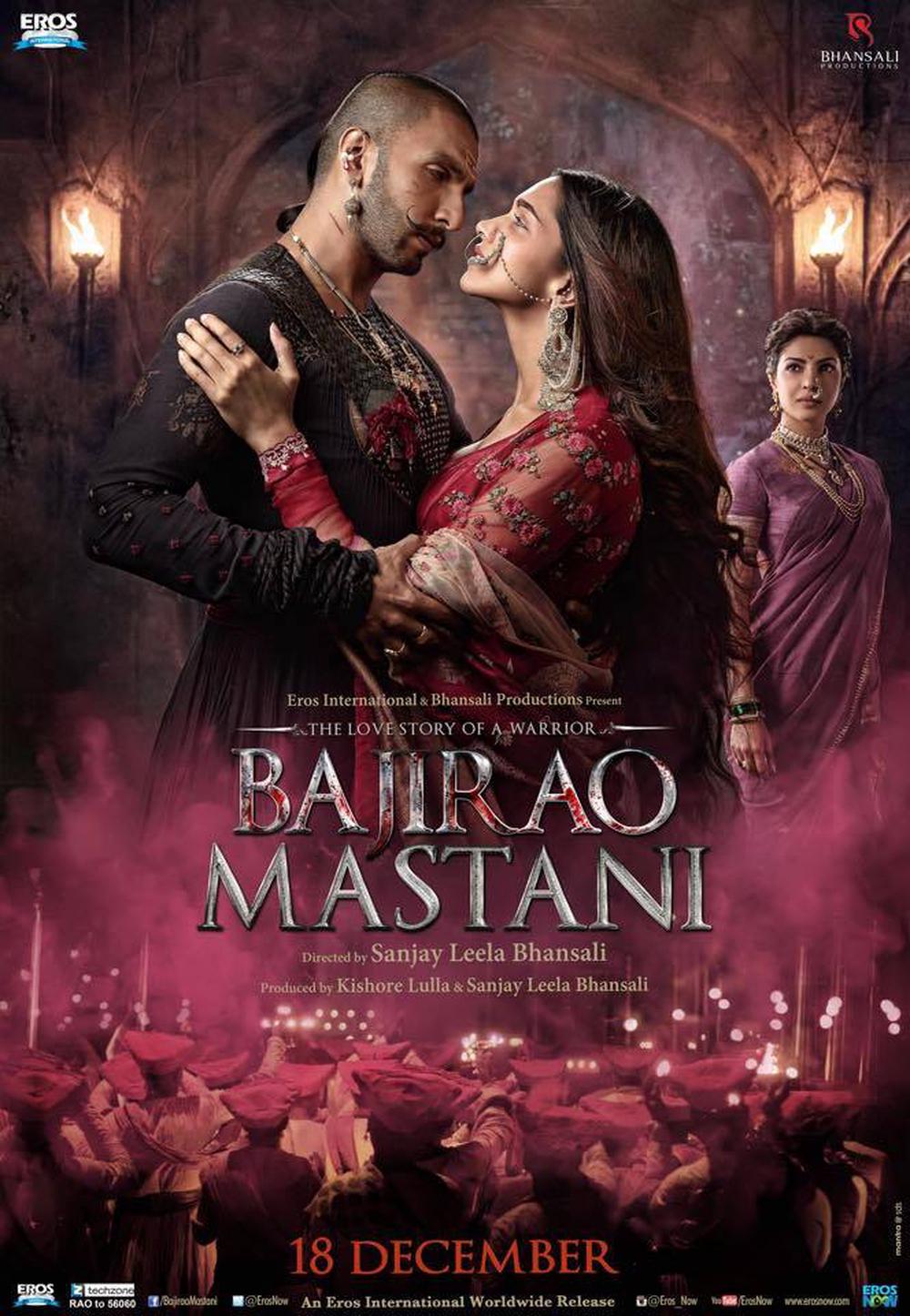 Bajirao Mastani Hindi movie posters