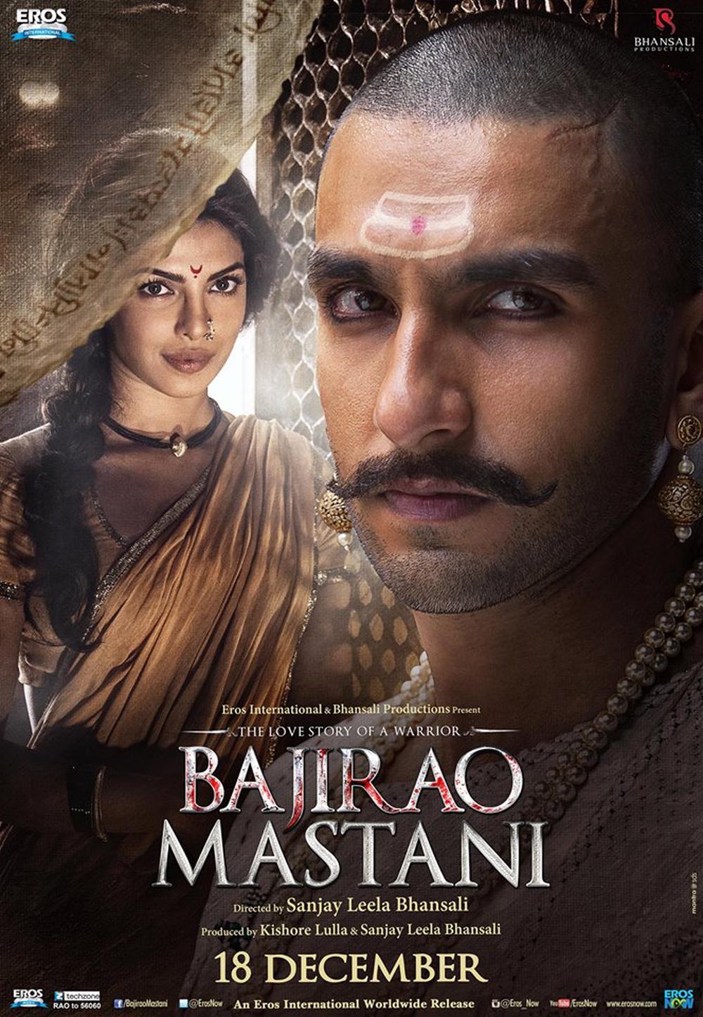 Bajirao Mastani Hindi movie posters