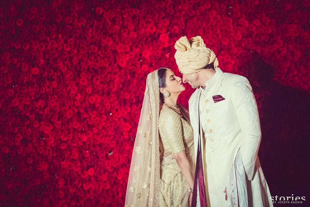 Wedding Stills of Asin-Rahul Sharma couple