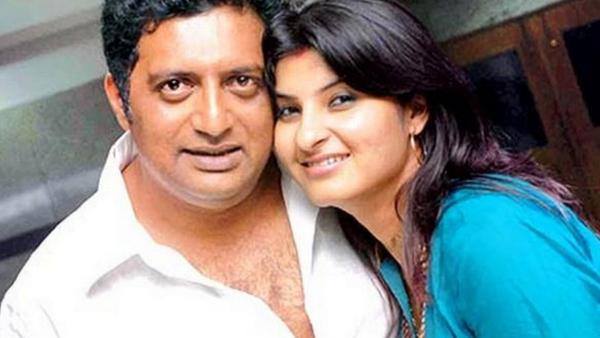 Prakash Raj becomes father again at 50 !!