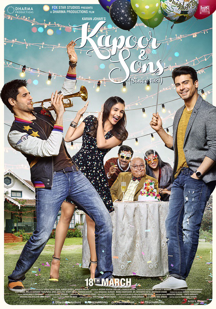 Kapoor & Sons Movie Posters