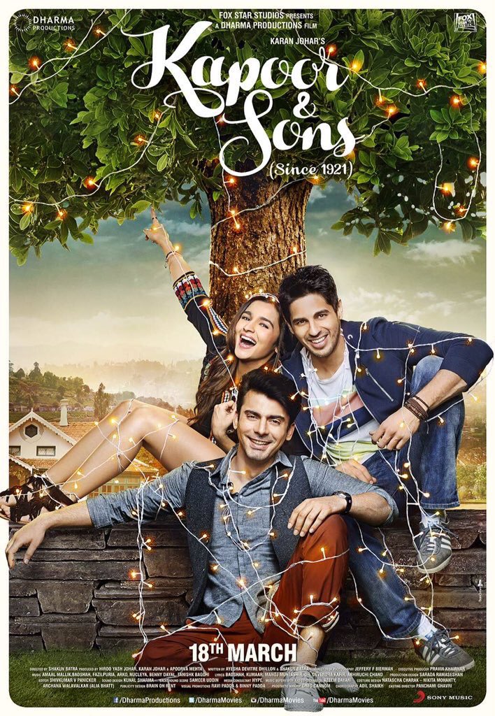 Kapoor & Sons Movie Posters