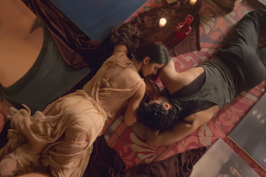 Aditya Roy Kapur and Katrina Kaif Stills from Fitoor