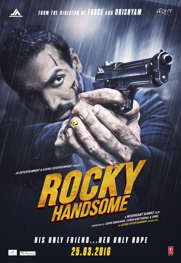 John Abraham 's Rocky Handsome Movie Posters