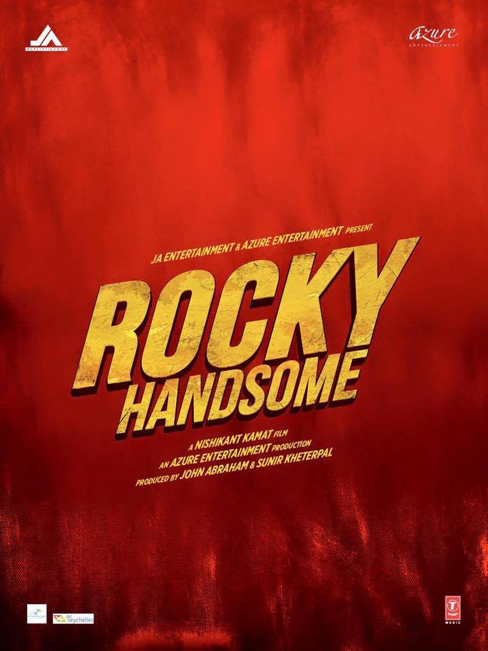 John Abraham 's Rocky Handsome Movie Poster