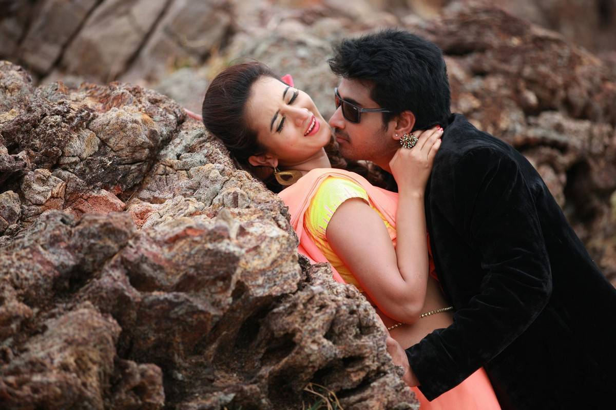 Appudala Ippudila Telugu Movie Stills | Surya Tej, Harshika Pooncha
