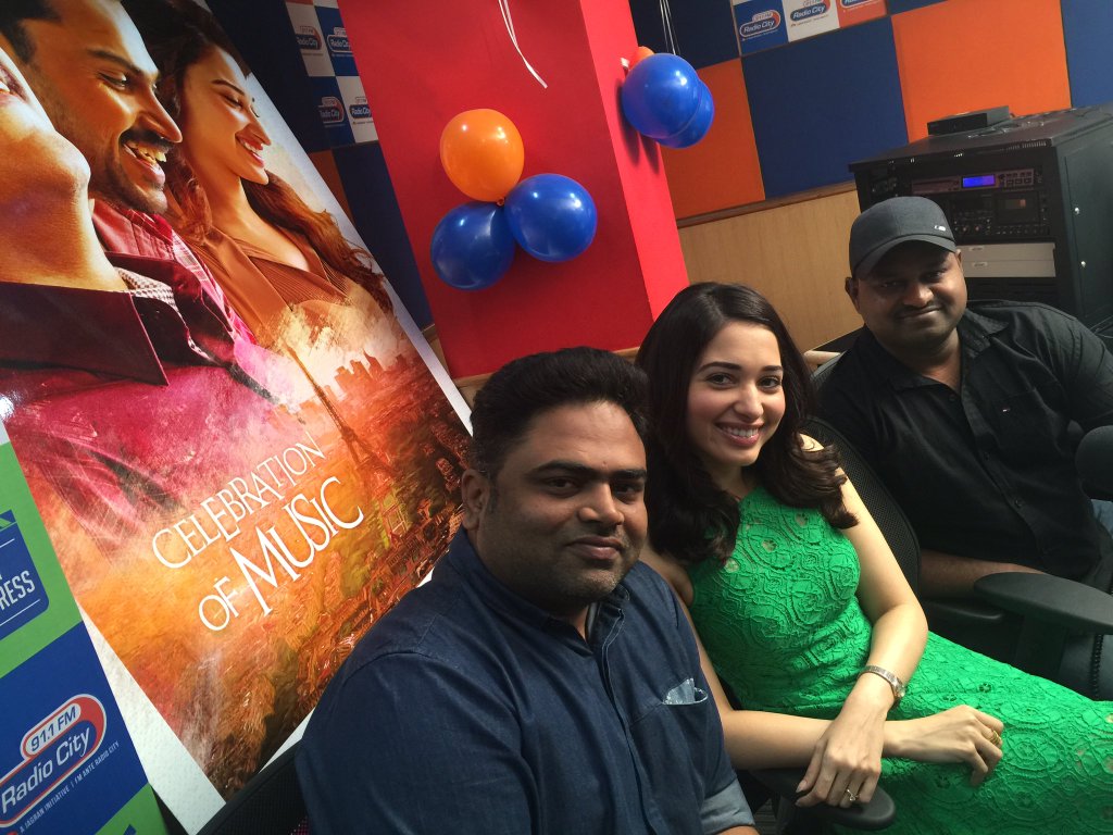 Tamannaah to launch a single track from Oopiri