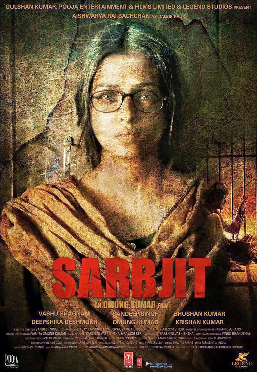 Check out Aishwarya Rai Bachchan’s first look in Sarbjit