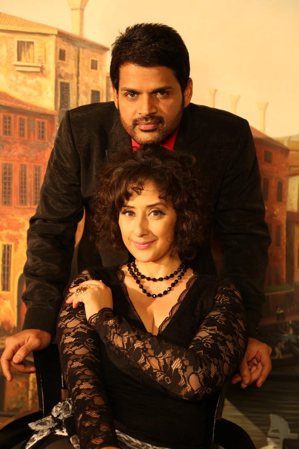 Shaam and Manisha Koirala 