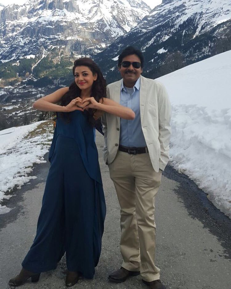 Pawan Kalyan and Kajal Aggarwal Stills from Sardaar Gabbar Singh