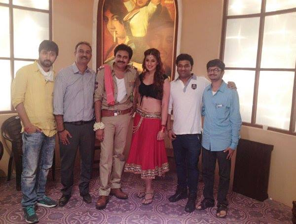 Sardaar Gabbar Singh Movie Working Stills | Pawan Kalyan, Raai Laxmi 