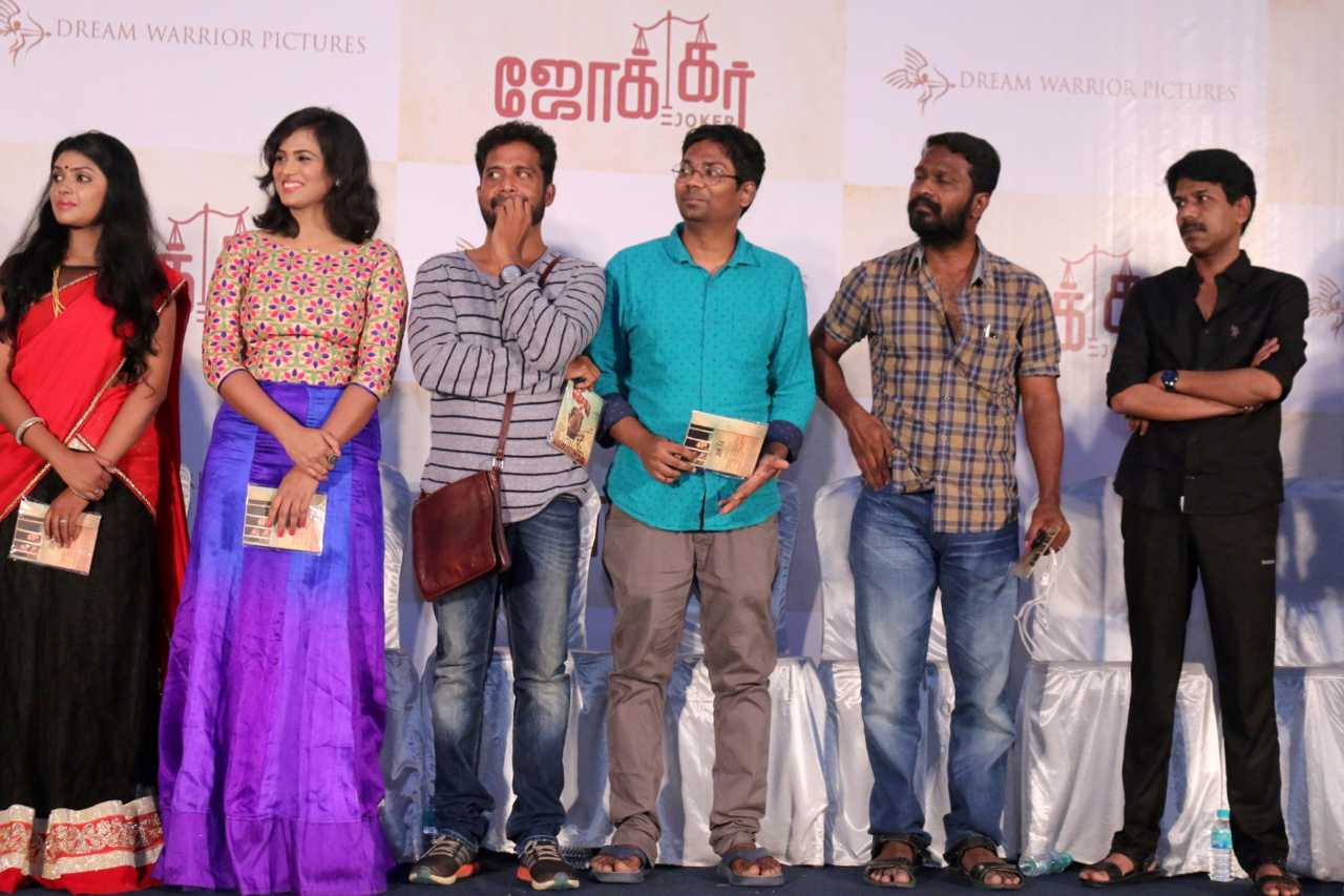Joker Audio Launch Stills | Bala, Vetrimaaran, Ramya Pandian, Gayathri krishna, Music Director Sean Roldan
