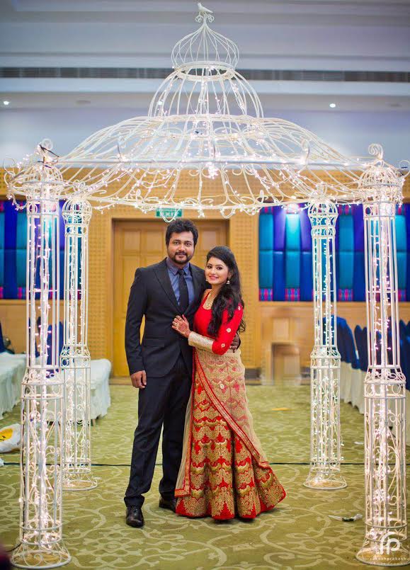 Bobby Simha - Reshmi Menon Wedding Reception Photos