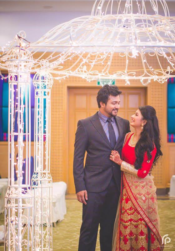 Bobby Simha - Reshmi Menon Wedding Reception Photos