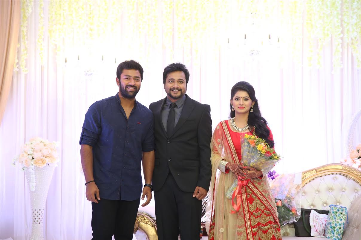 Actor Shanthanu at Bobby Simha - Reshmi Menon Wedding Reception