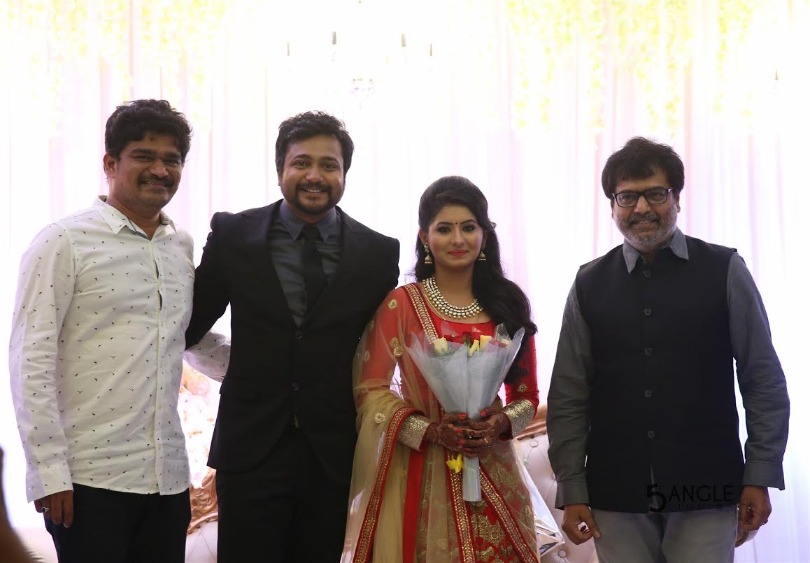 Actor Vivek at Bobby Simha - Reshmi Menon Wedding Reception