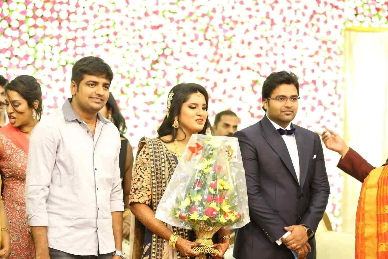 Director K.S.Ravikumar Daughter Marriage Reception Stills