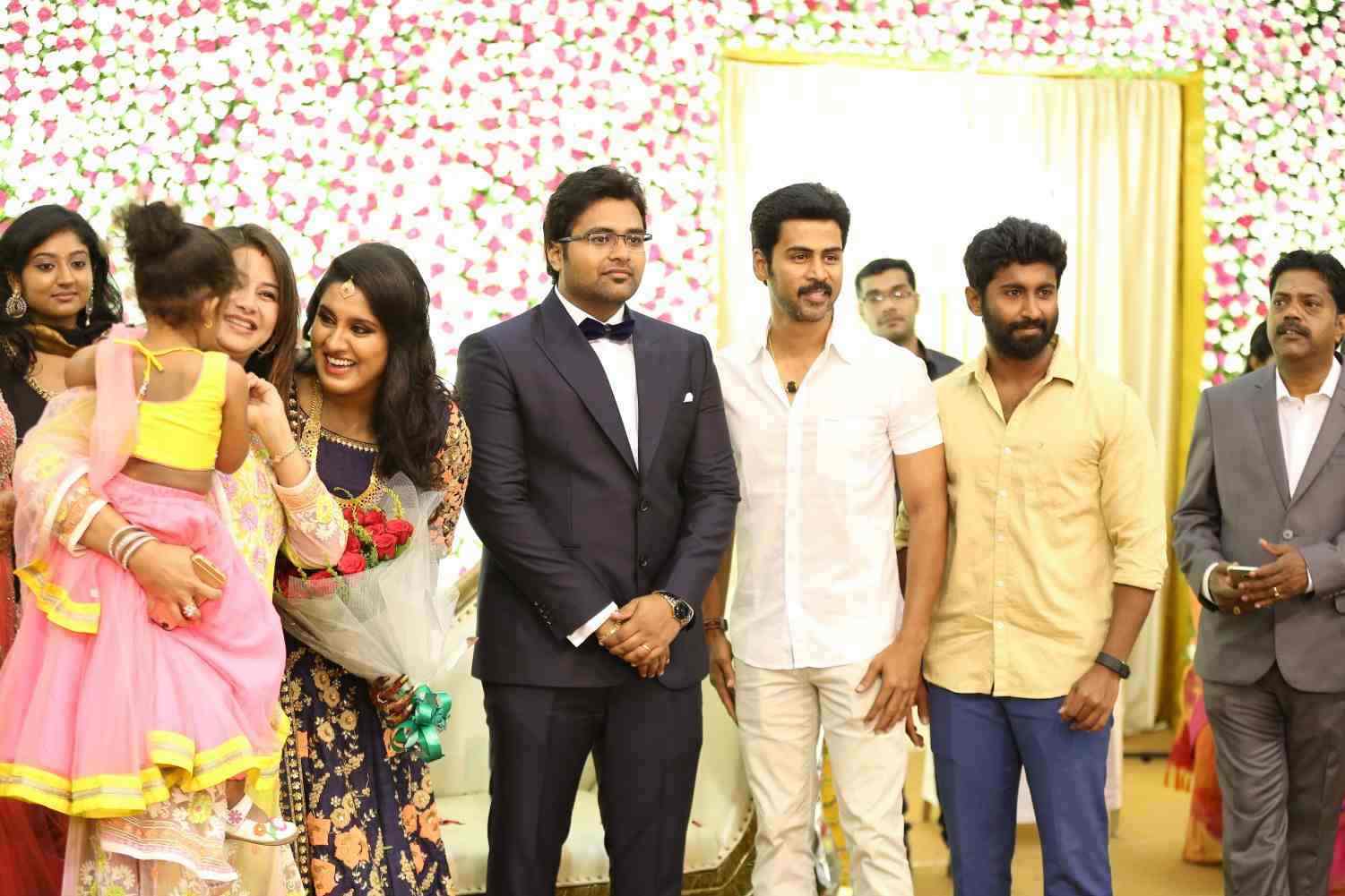 Director K.S.Ravikumar Daughter Marriage Reception Stills