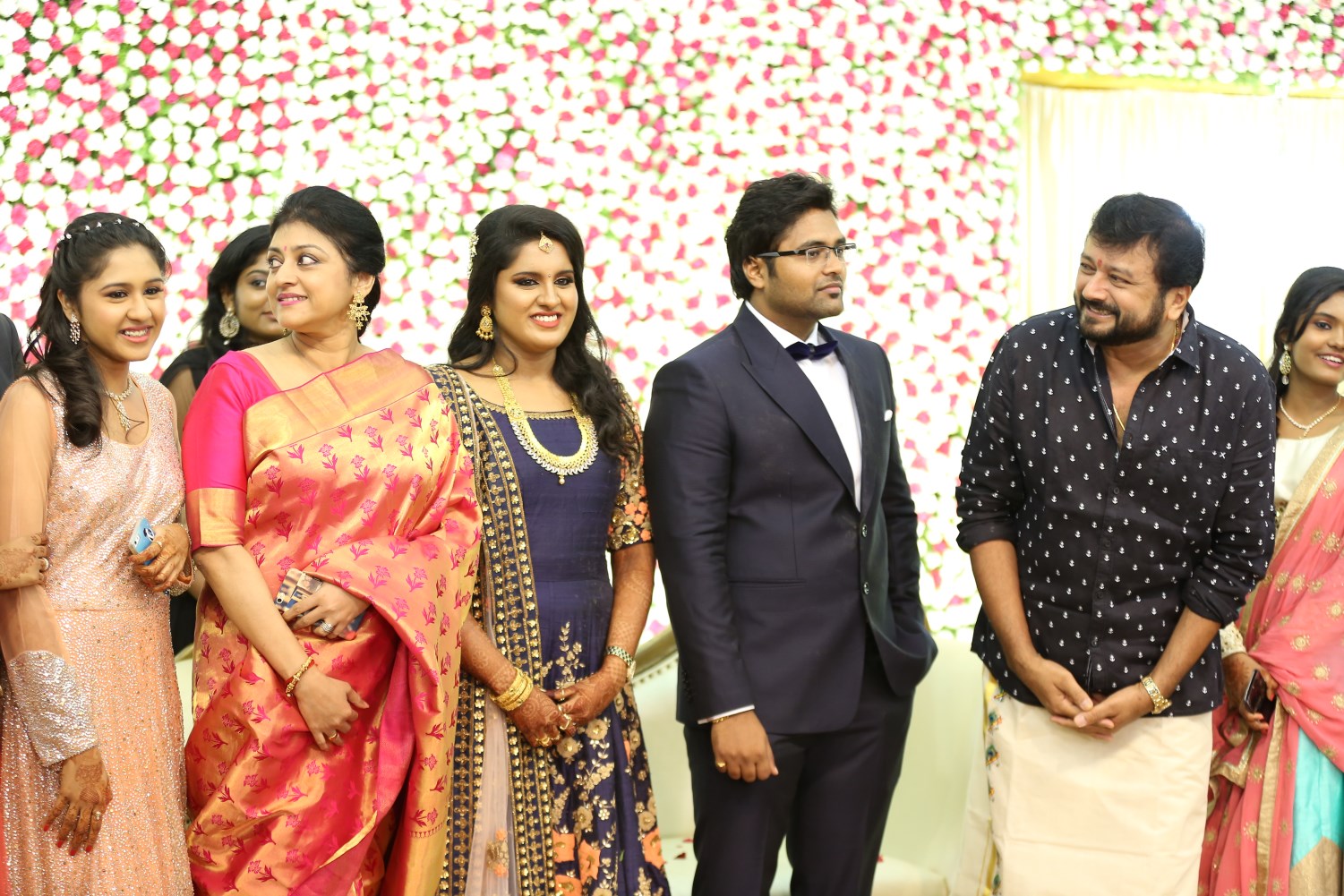 Director K.S.Ravikumar Daughter Marriage Reception Stills