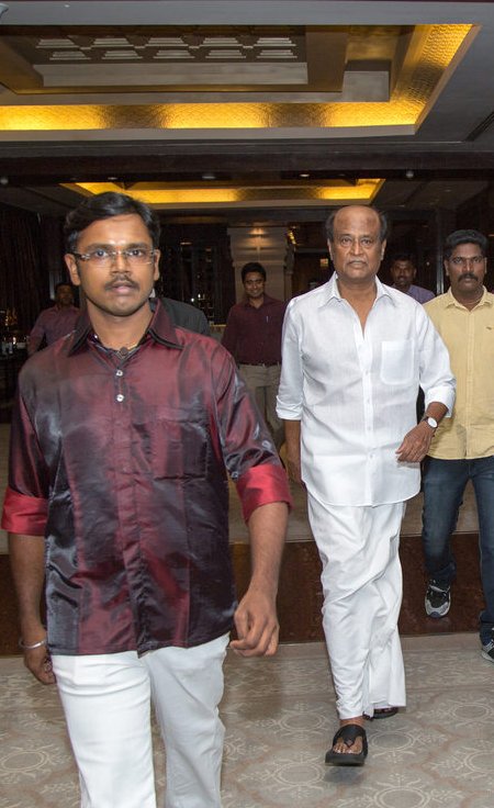 Super Star Rajinikanth Stills at Director K.S.Ravikumar daughter's after marriage party 