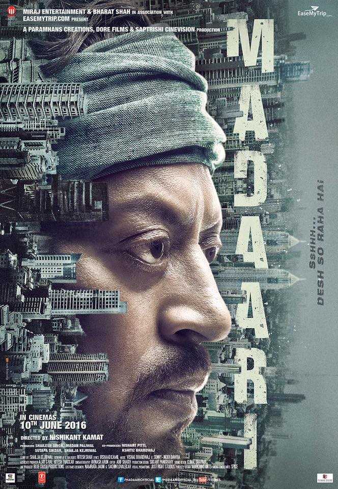 Irrfan Khan's first look from Madaari