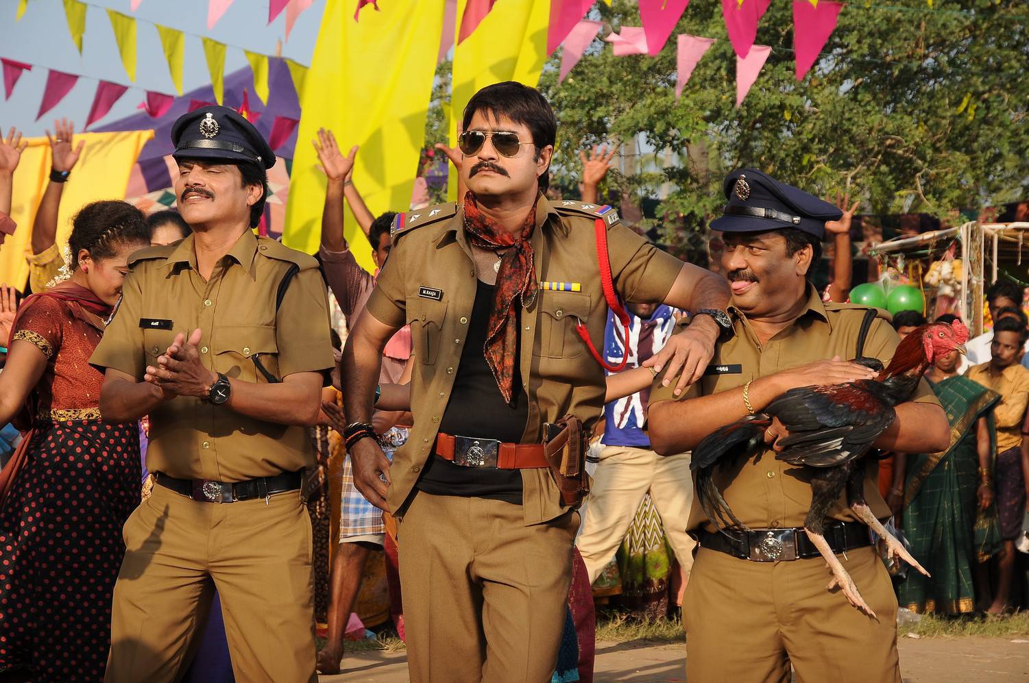 Natu Kodi Telugu Movie Stills | Meka Srikanth