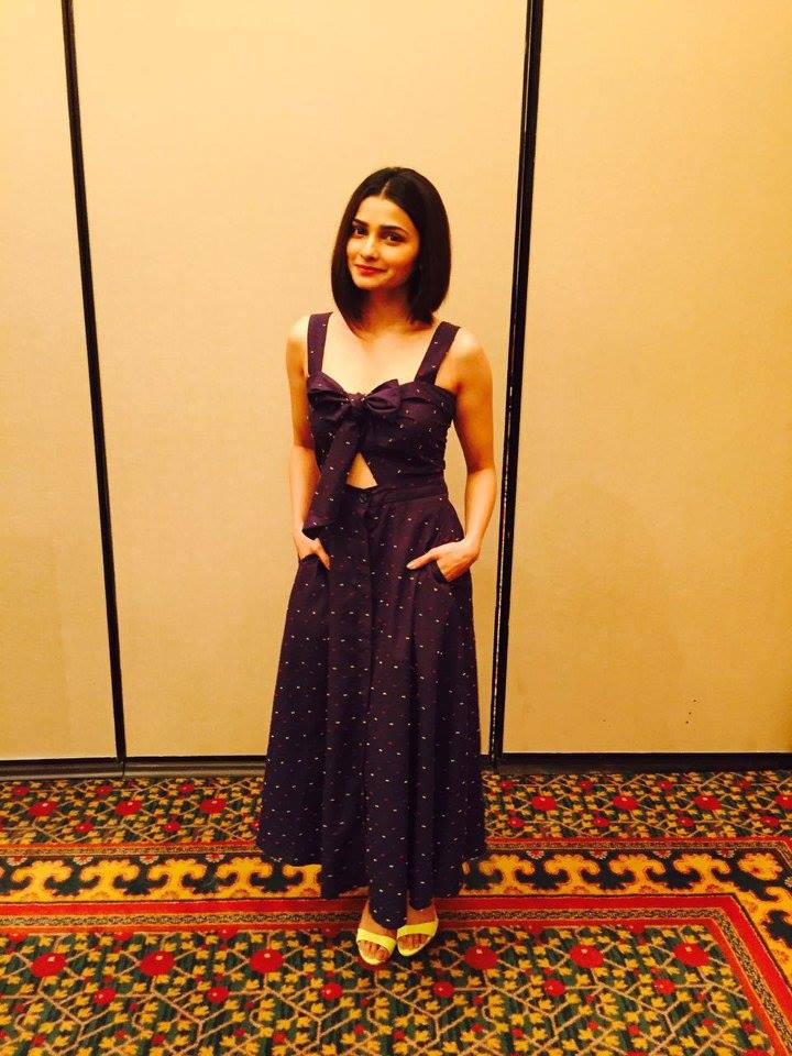 Prachi Desai stills from Azhar Promotion