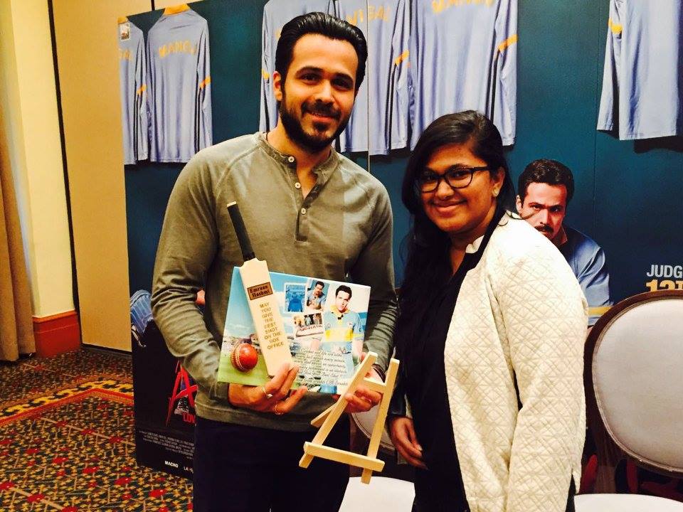 Emraan Hashmi & ‪Prachi Desai's stills from Azhar Promotion
