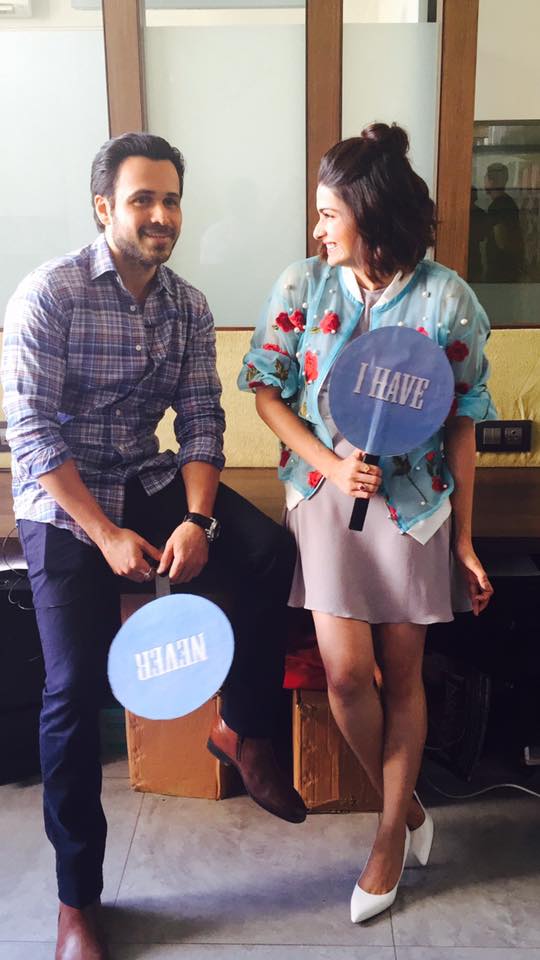 Emraan Hashmi & ‪Prachi Desai's stills from Azhar Promotion