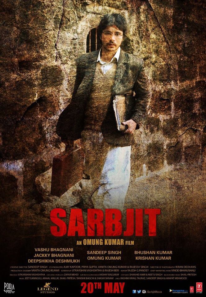 Sarbjit Hindi Movie Posters | Darshan Kumar