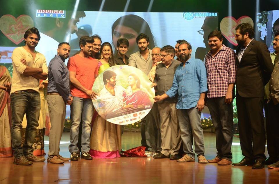 Niharika’s debut film Oka Manasu audio launched