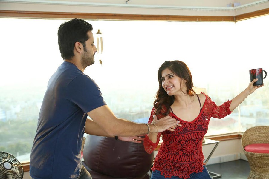 Nithiin-Samantha stills from A...Aa